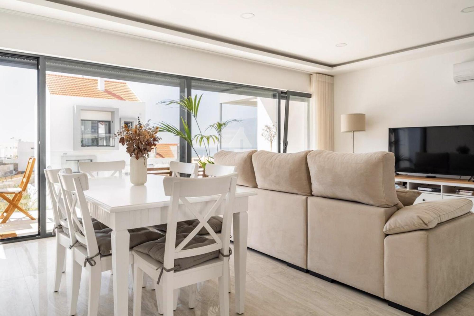 Beach, Ocean View & Bright House Ericeira Luaran gambar