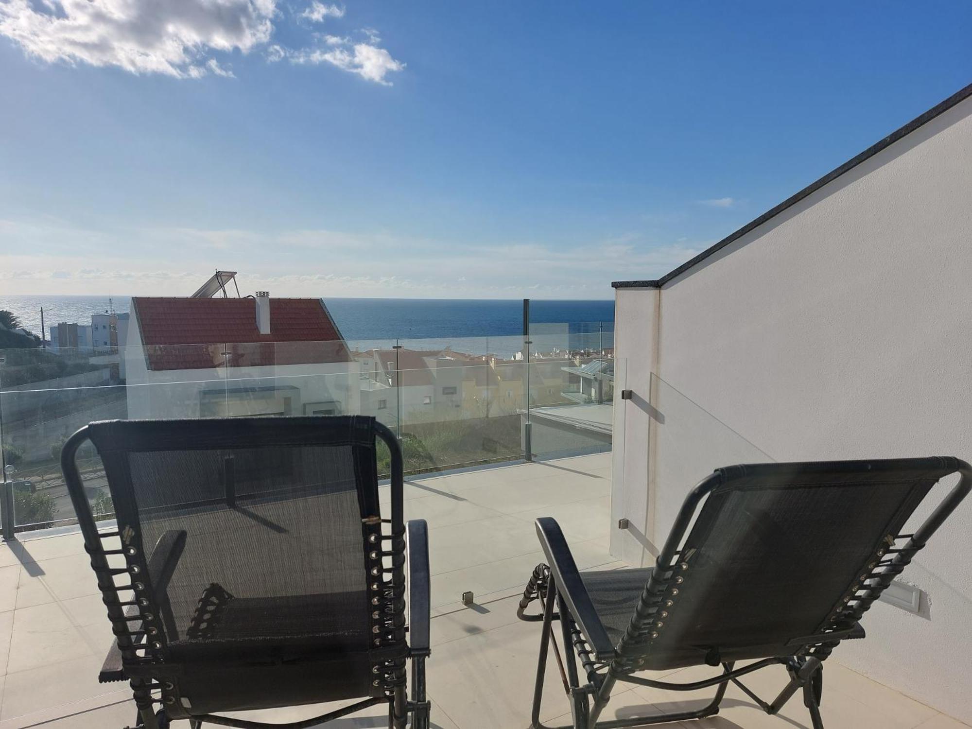 Beach, Ocean View & Bright House Ericeira Luaran gambar
